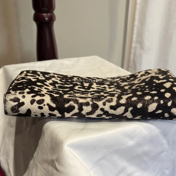 Michael Kors Black and White Animal Print Wallet - Picture 2 of 6